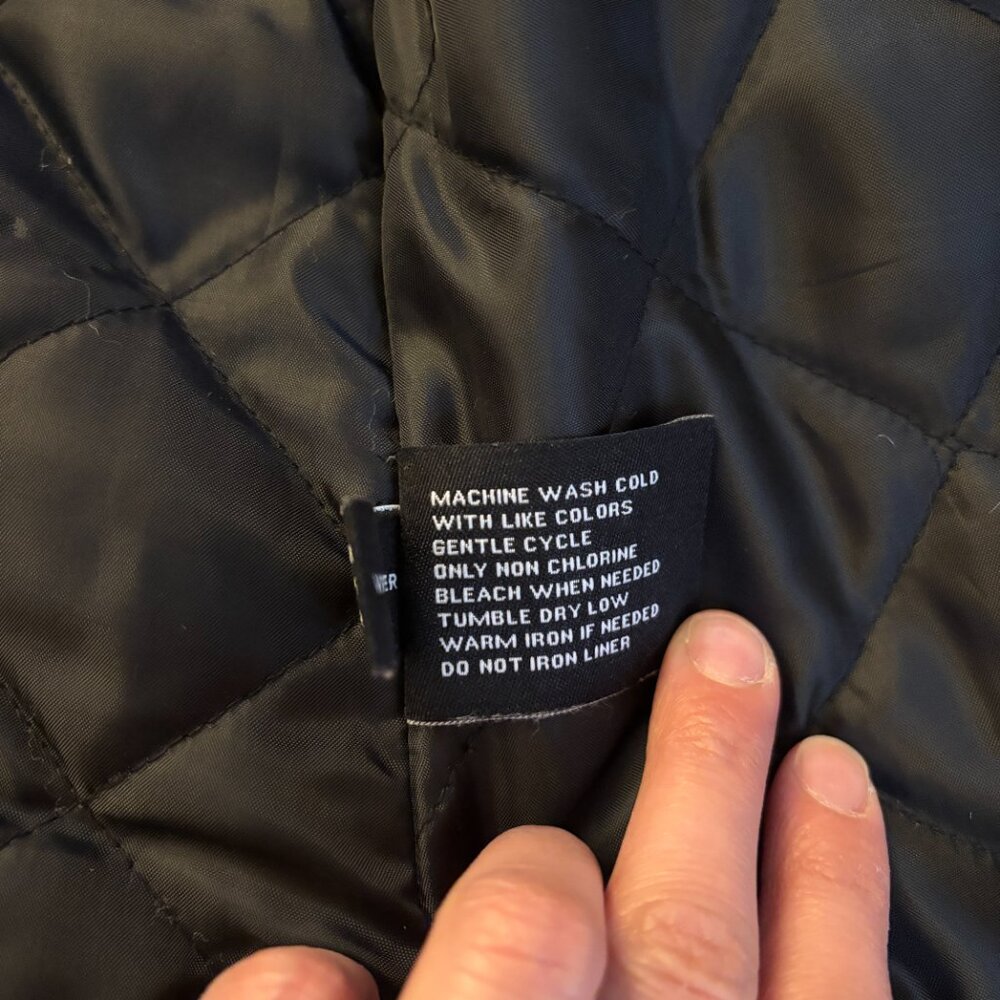 Black Rivet Quilted Shacket - Picture 7 of 11